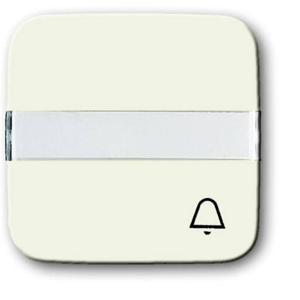 Busch-Jaeger 2CKA001731A0629 Wipschakelaar bel Afdekking Parel-wit, Crème-wit 1 stuk(s)