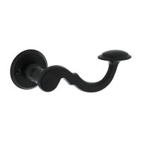Intersteel Klassieke deurklinkPosthoorn schroefgat zwart - 0023.029302