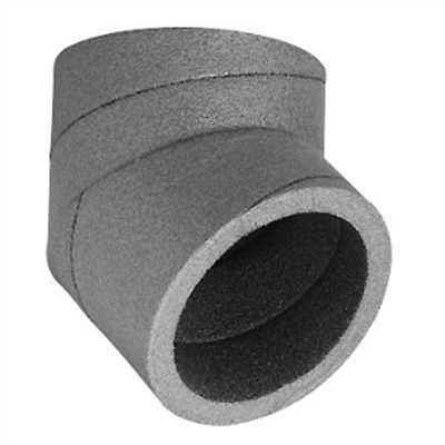 Geïsoleerd leidingsysteem bocht 45° - Ø160mm