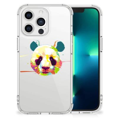 Apple iPhone 13 Pro Stevig | Bumper Hoesje | Panda Color Apple iPhone 13 Pro Stevig | Bumper Hoesje | Panda Color