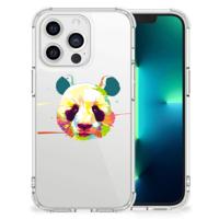 Apple iPhone 13 Pro Stevig | Bumper Hoesje | Panda Color