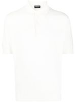 Zegna polo à manches courtes - Blanc