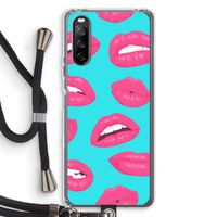 Bite my lip: Sony Sony Xperia 10 III Transparant Hoesje met koord