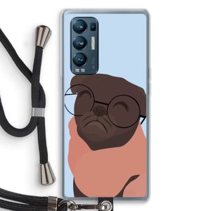 Ludo: Oppo Find X3 Neo Transparant Hoesje met koord