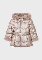 Mayoral winter winterjas meisjes - bruin - glossy
