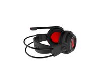 MSI DS502 GAMING HEADSET hoofdtelefoon/headset Bedraad Hoofdband Gamen Zwart, Rood - thumbnail