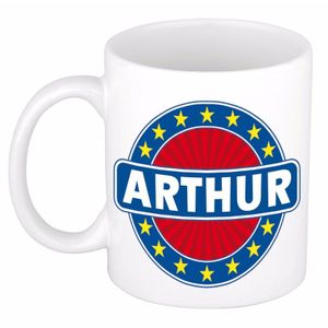 Arthur naam koffie mok / beker 300 ml