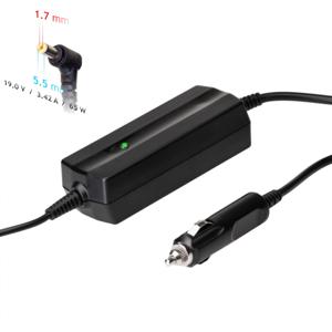 Akyga Car notebook power supply Dedicated AK-ND-34 19V/3.42A 65W 5.5x1.7 mm ACER netvoeding & inverter Auto Zwart