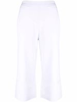 Stella McCartney pantalon bootcut court - Blanc