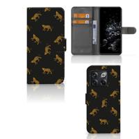 Telefoonhoesje | Met pasjeshouder | voor OnePlus 10T Leopards