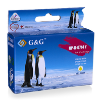 G&G Cartridge compatible met Epson T0714 Geel - thumbnail