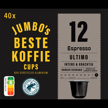 Jumbo&apos;s Espresso Ultimo Koffiecups 40 Stuks