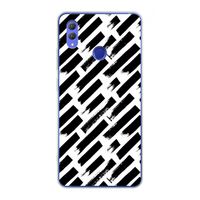 Zwarte vegen: Honor Note 10 Transparant Hoesje