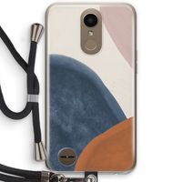 Geo #1: LG K10 (2017) Transparant Hoesje met koord