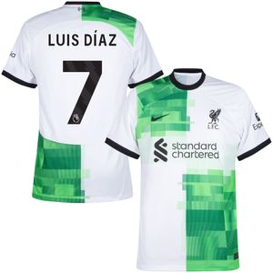 Liverpool Shirt Uit 2023-2024 + Luis Díaz 7