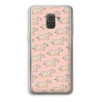 Ponys: Samsung Galaxy A8 (2018) Transparant Hoesje