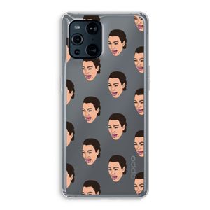 Ugly Cry Call: Oppo Find X3 Transparant Hoesje