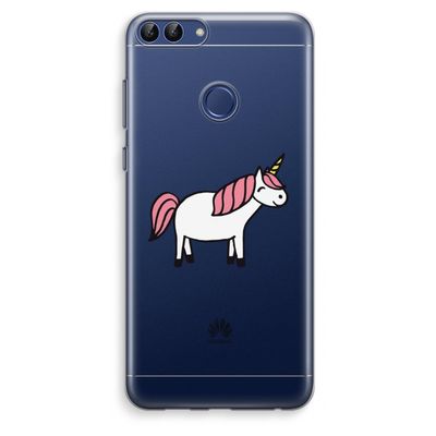 Eenhoorn: Huawei P Smart (2018) Transparant Hoesje