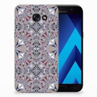 Samsung Galaxy A5 2017 | TPU | Siliconen hoesje | Flower Tiles