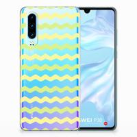 Huawei P30 | TPU bumper | Waves Yellow Huawei P30 | TPU bumper | Waves Yellow