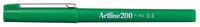 Artline 200 fineliner, groen