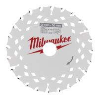 Milwaukee Cirkelzaagblad | CSB P W 190 x 30 x 1.8 x 24ATB | 1 stuk - 4932498976