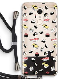 Sushi time: Xiaomi Redmi 5 Transparant Hoesje met koord