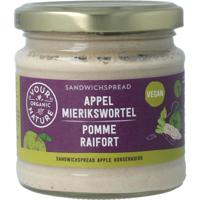 Your Organic Nat Sandwichspread appel mierikswortel bio