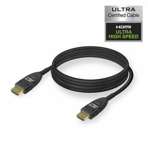 ACT AK4141 Certified 8K Hybride HDMI Professional Actieve Optische Kabel (AOC) | HDMI-A male - HDMI-A male | Zwart | 7,5 meter