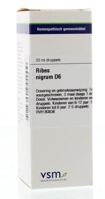 VSM Ribes nigrum D6 20 Milliliter VSM Ribes nigrum D6 20 Milliliter