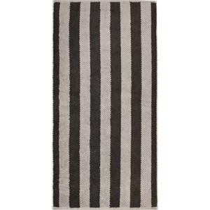Cawö Cawo Pure Strepen Badlaken 80/150 basalt