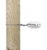 Gallagher Hoekisolator S versterkt wit (5) - 011032 011032