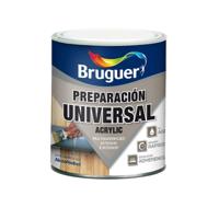 Voorbereiding van het oppervlak Bruguer 5120577 Universeel Acryl Afdrukken Wit 750 ml Mat