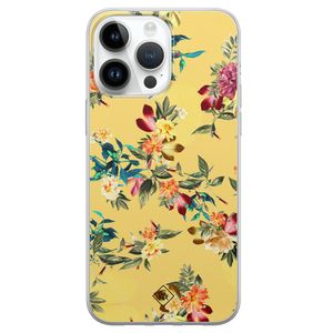 iPhone 14 Pro Max siliconen hoesje - Floral days