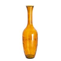 Glazen Vloervaas Arturo Amber H65cm