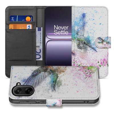 Portemonnee Hoesje OnePlus Nord CE 5 Vogel Print