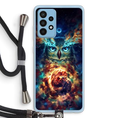 Aurowla: Samsung Galaxy A52 Transparant Hoesje met koord
