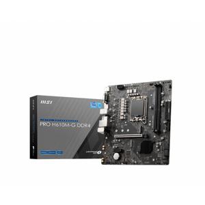 MSI PRO H610M-G DDR4 Moederbord Socket Intel 1700 Vormfactor Micro-ATX Moederbord chipset Intel® H610