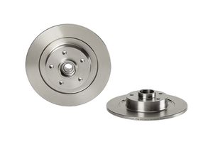 Remschijf BEARING DISC LINE BREMBO, Remschijftype: Massief, u.a. für Renault