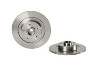 Remschijf BEARING DISC LINE BREMBO, Remschijftype: Massief, u.a. fÃ¼r Renault