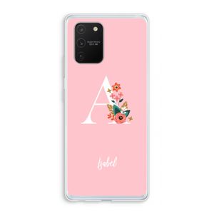 Pink Bouquet: Samsung Galaxy S10 Lite Transparant Hoesje