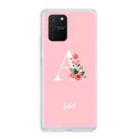 Pink Bouquet: Samsung Galaxy S10 Lite Transparant Hoesje
