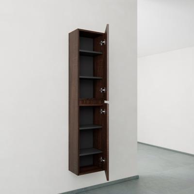 Kolomkast BWS Paris 2 Deuren 160x35x35 cm Sonoma Choco Boss & Wessing