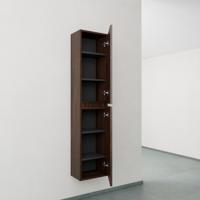 Kolomkast BWS Paris 2 Deuren 160x35x35 cm Sonoma Choco Boss & Wessing
