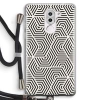 Magic pattern: Honor 6X Transparant Hoesje met koord