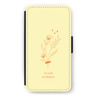 No rain no flowers: iPhone 12 mini Flip Hoesje