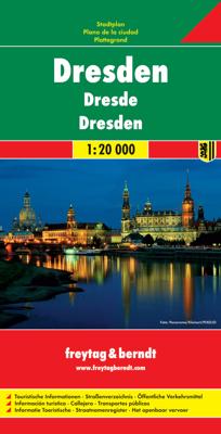 Stadsplattegrond Dresden | Freytag & Berndt Stadsplattegrond Dresden | Freytag & Berndt
