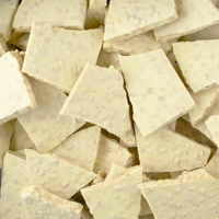 chocolade pinda breekplaat wit brokken 400 gram
