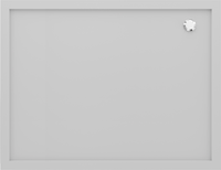 Wisa Maia douchebak 120x80cm, mat wit - thumbnail