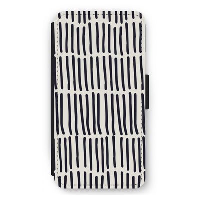 Moroccan stripes: iPhone 11 Pro Max Flip Hoesje